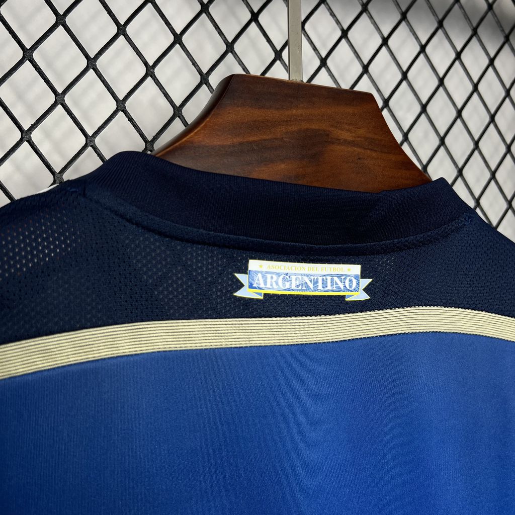 CAMISETA ARGENTINA 2014 RETRO VISITA HOMBRE (VERSIÓN FAN)