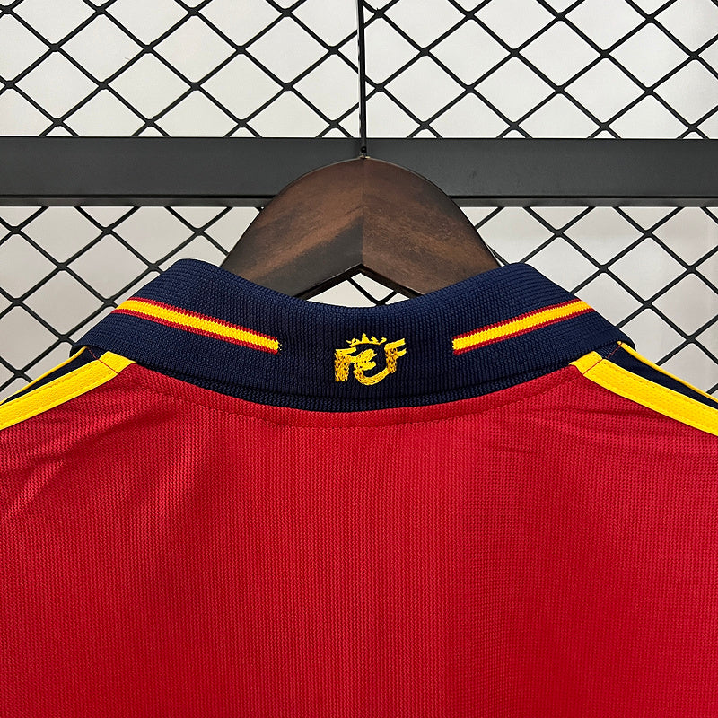 CAMISETA ESPAÑA 2000 RETRO LOCAL HOMBRE (VERSIÓN FAN)