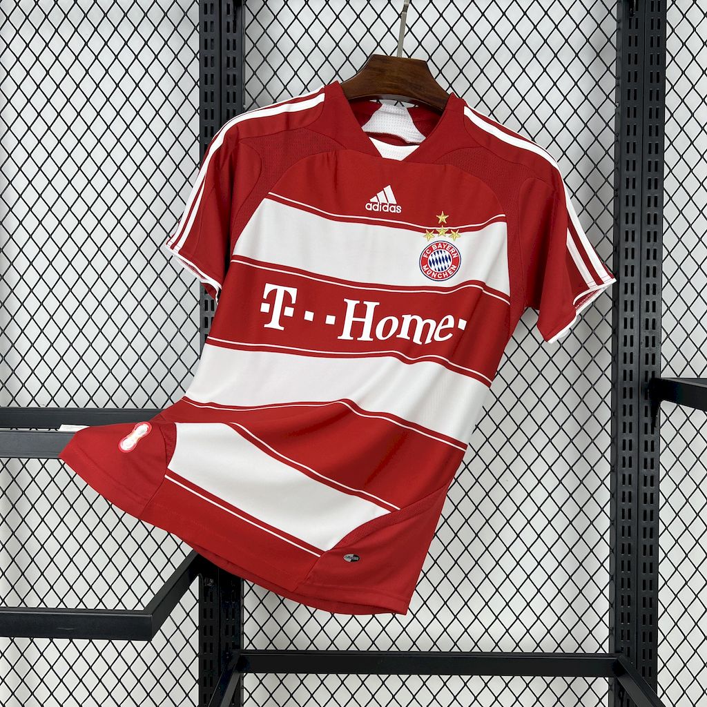 CAMISETA BAYERN MUNICH 2007/08 RETRO LOCAL HOMBRE (VERSIÓN FAN)