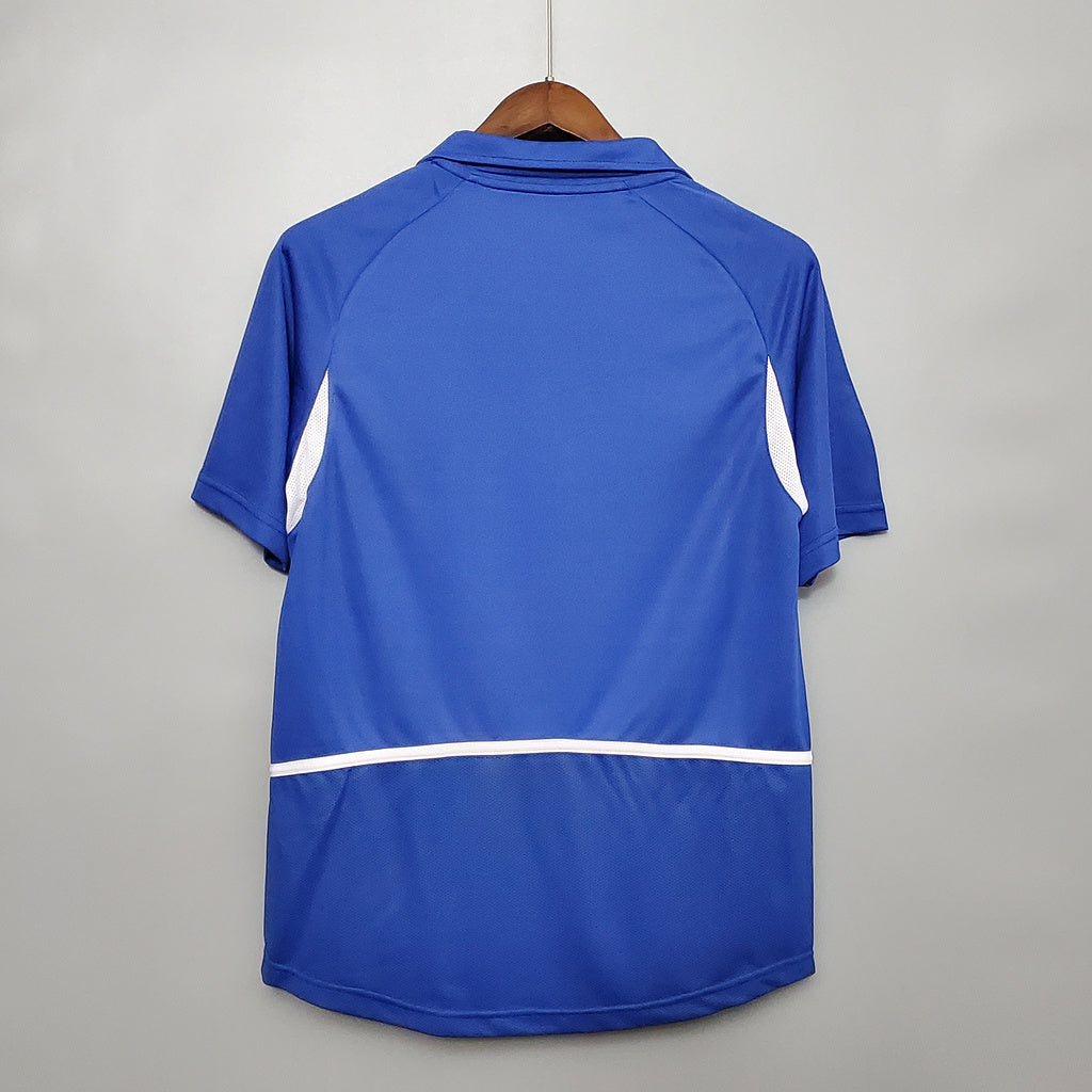 CAMISETA BRASIL 2002 RETRO VISITA HOMBRE (VERSIÓN FAN)