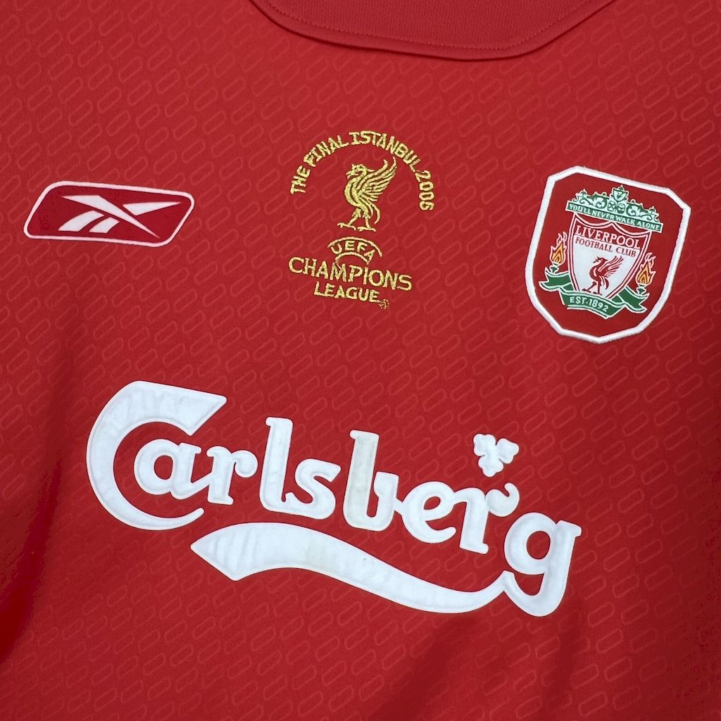 CAMISETA LIVERPOOL 2004/05 RETRO LOCAL HOMBRE (VERSIÓN FAN)