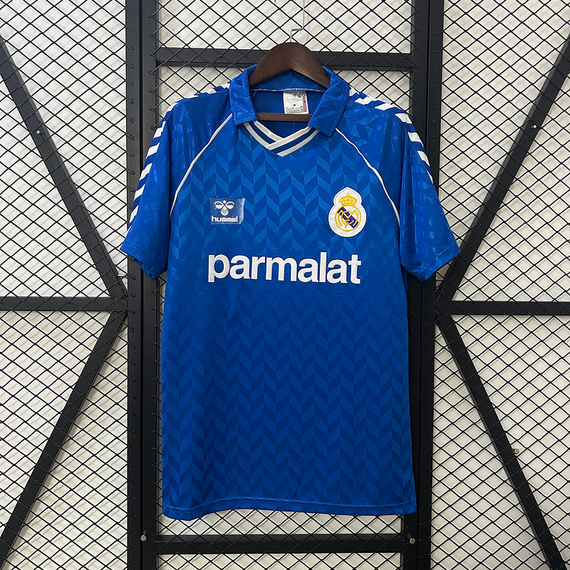 CAMISETA REAL MADRID 1986/88 RETRO VISITA HOMBRE (VERSIÓN FAN)
