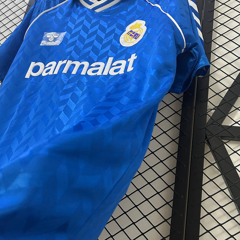 CAMISETA REAL MADRID 1986/88 RETRO VISITA HOMBRE (VERSIÓN FAN)