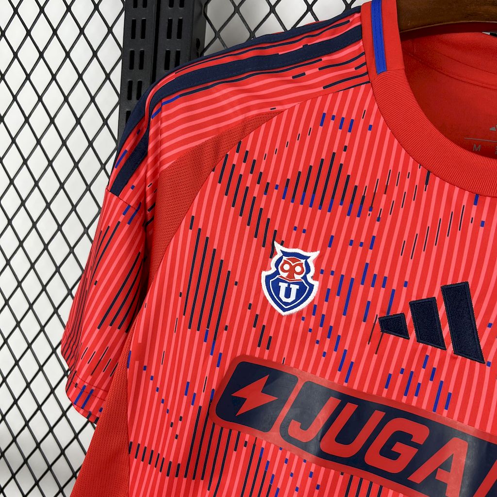 CAMISETA UNIVERSIDAD DE CHILE 2025/26 VISITA HOMBRE (VERSIÓN FAN)
