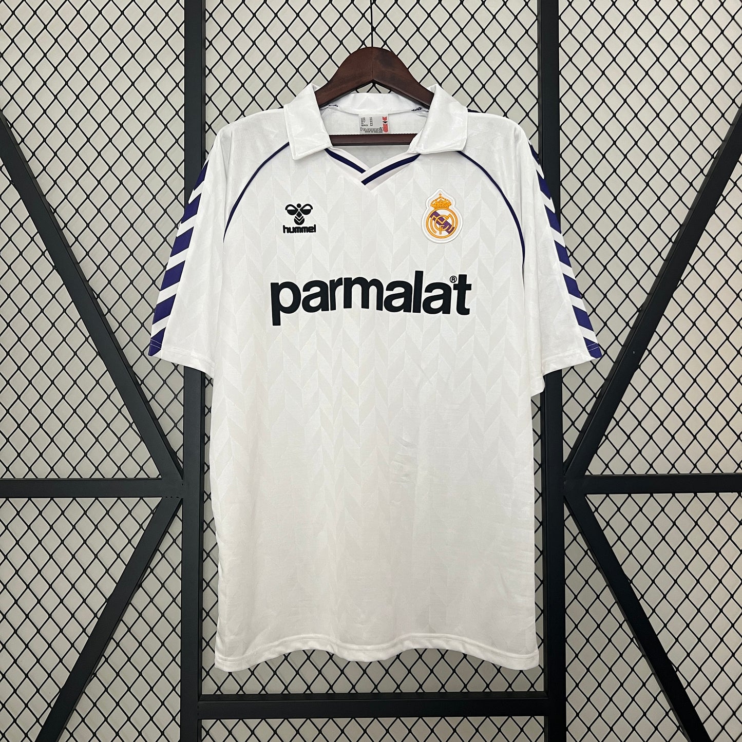 CAMISETA REAL MADRID 1986/88 RETRO LOCAL HOMBRE (VERSIÓN FAN)