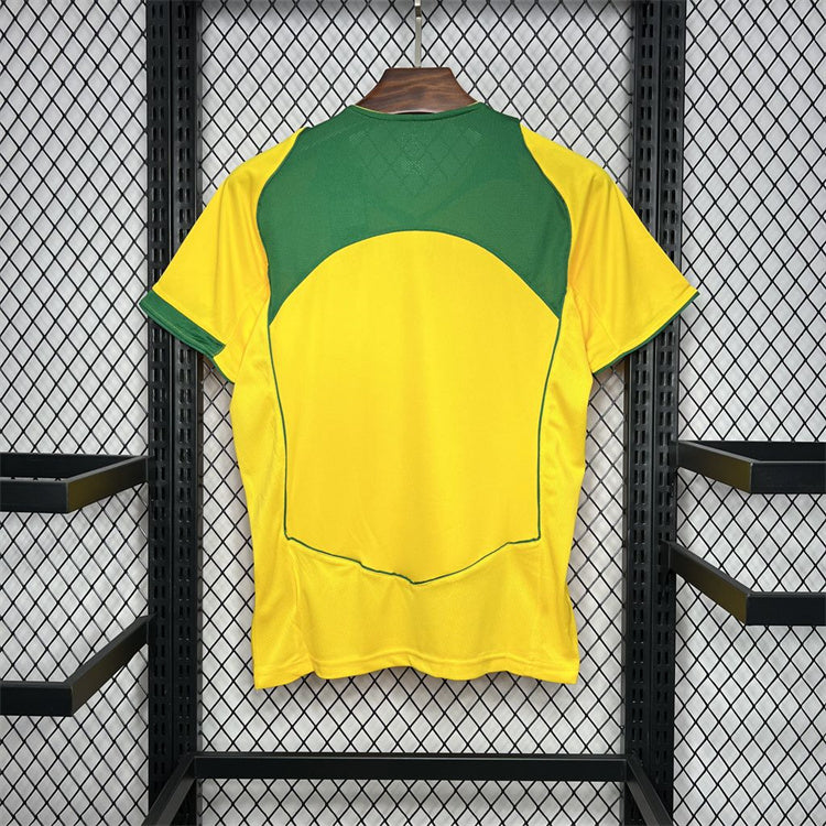 CAMISETA BRASIL 2004 RETRO LOCAL HOMBRE (VERSIÓN FAN)