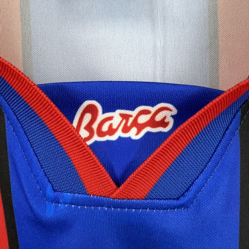 CAMISETA BARCELONA 1995/97 RETRO LOCAL HOMBRE MANGA LARGA (VERSIÓN FAN)