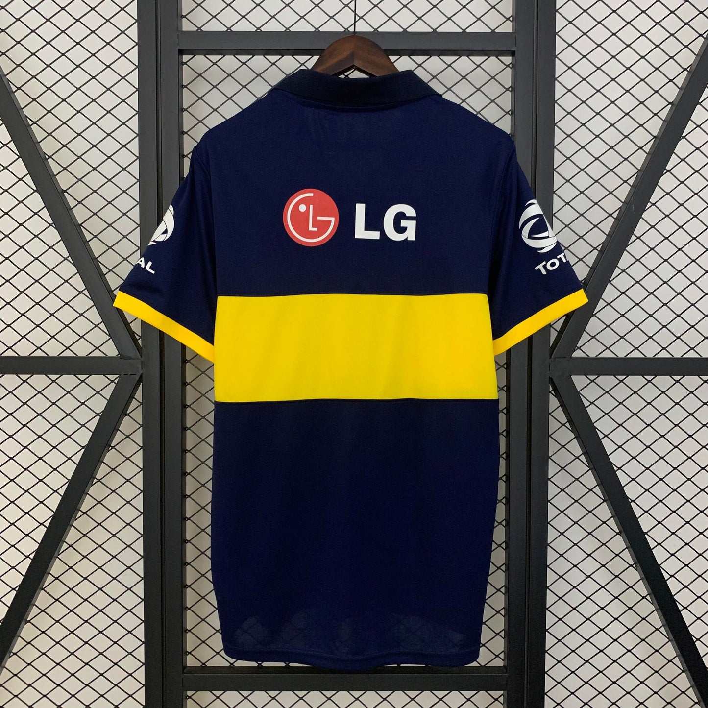 CAMISETA BOCA JUNIORS 2009/10 RETRO LOCAL HOMBRE (VERSIÓN FAN)