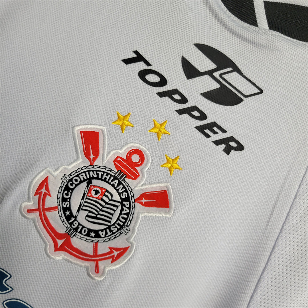 CAMISETA CORINTHIANS 1999/00 RETRO LOCAL HOMBRE (VERSIÓN FAN)