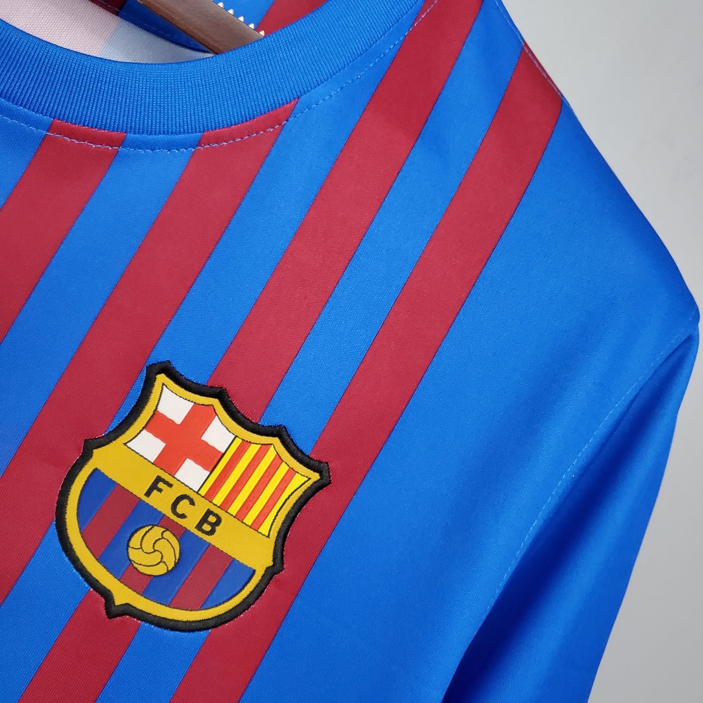 CAMISETA BARCELONA 2021/22 RETRO local HOMBRE (VERSIÓN FAN)