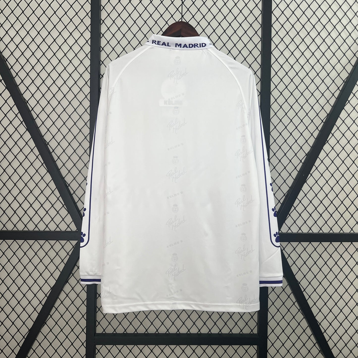 CAMISETA REAL MADRID 1994/96 RETRO LOCAL HOMBRE MANGA LARGA (VERSIÓN FAN)