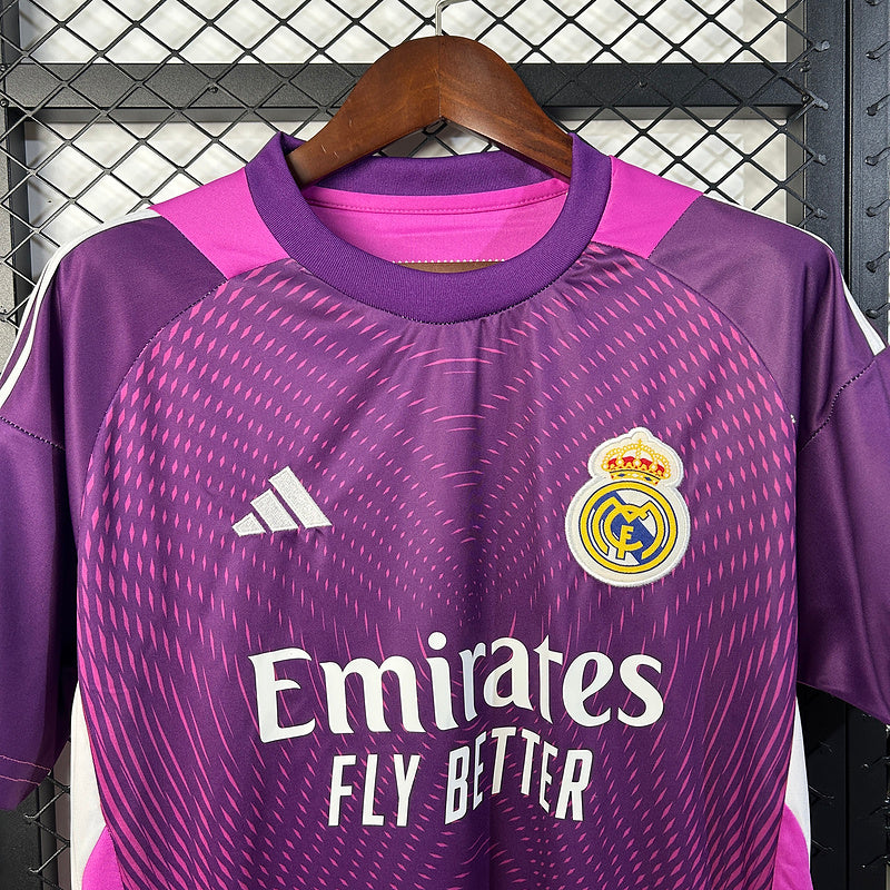 CAMISETA REAL MADRID 2025/26 ARQUERO HOMBRE (VERSIÓN FAN)