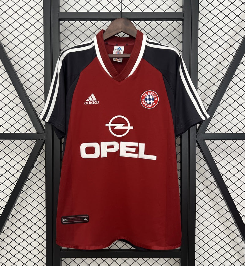CAMISETA BAYERN MUNICH 2001/02 RETRO LOCAL HOMBRE (VERSIÓN FAN)