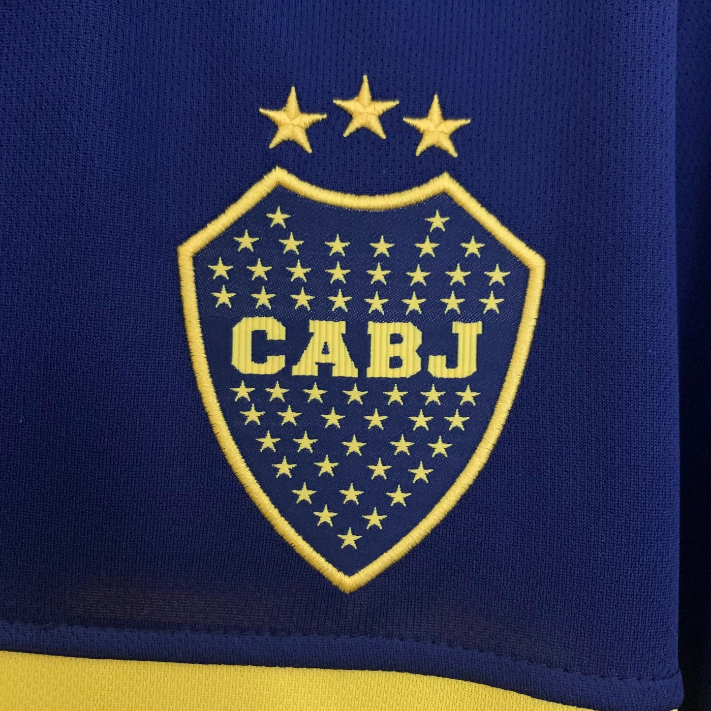 CAMISETA BOCA JUNIORS 2009/10 RETRO LOCAL HOMBRE (VERSIÓN FAN)