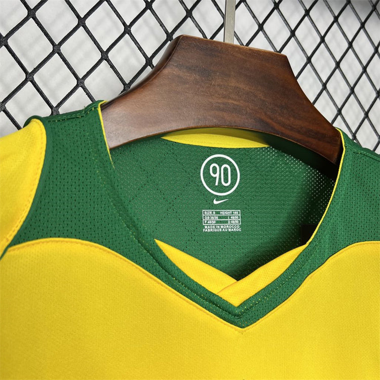 CAMISETA BRASIL 2004 RETRO LOCAL HOMBRE (VERSIÓN FAN)