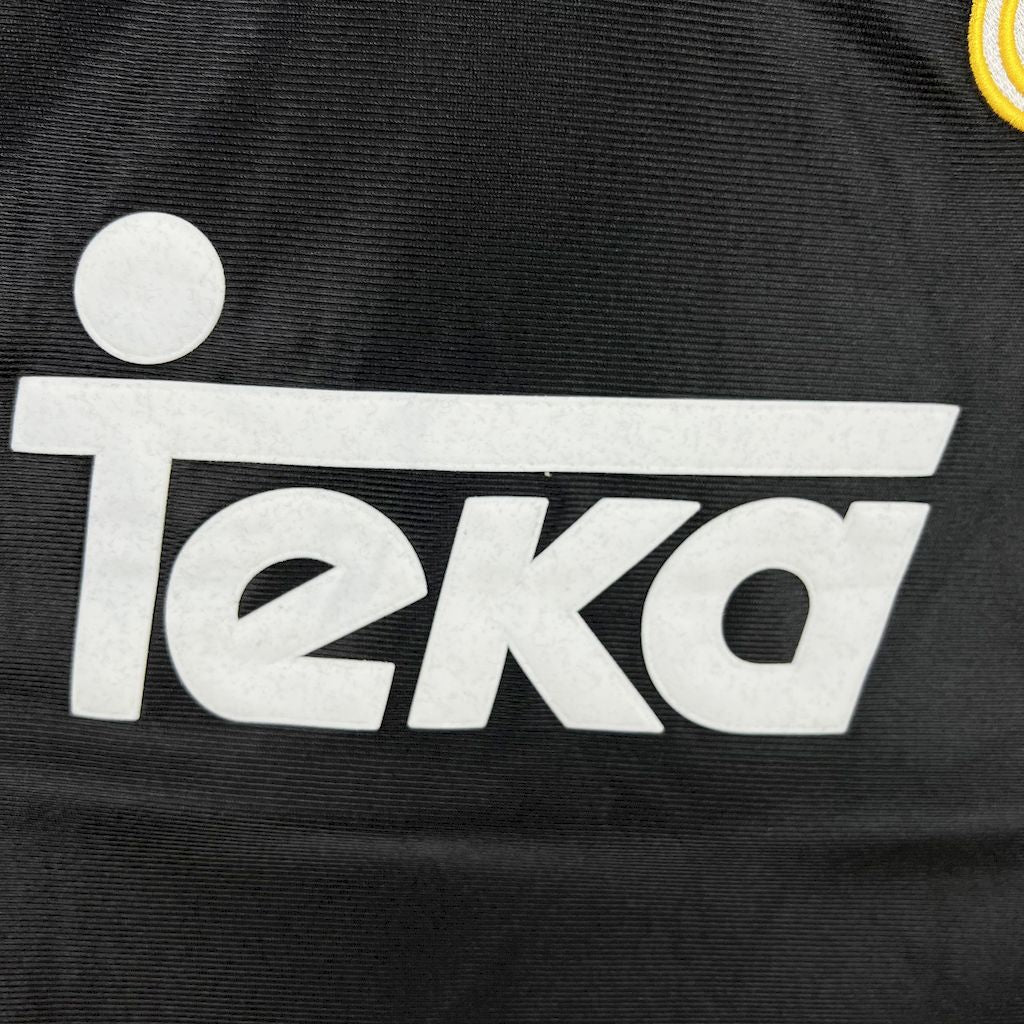 CAMISETA REAL MADRID 1999/00 RETRO VISITA HOMBRE MANGA LARGA (VERSIÓN FAN)