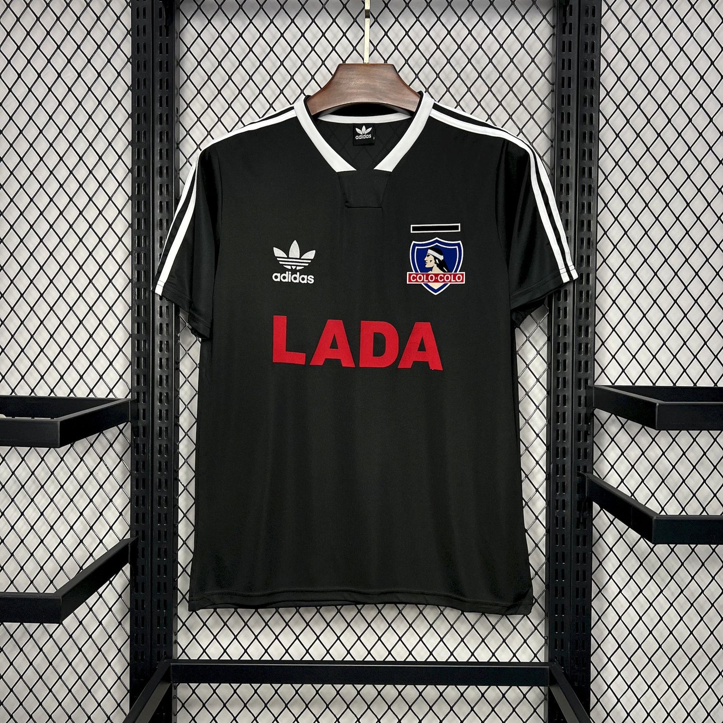 CAMISETA COLO COLO 1991 RETRO VISITA HOMBRE (VERSIÓN FAN)