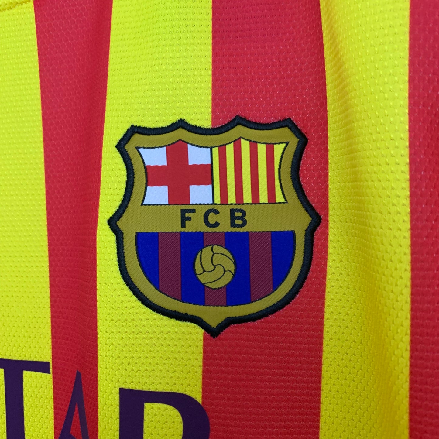 CAMISETA BARCELONA 2013/14 RETRO VISITA HOMBRE (VERSIÓN FAN)