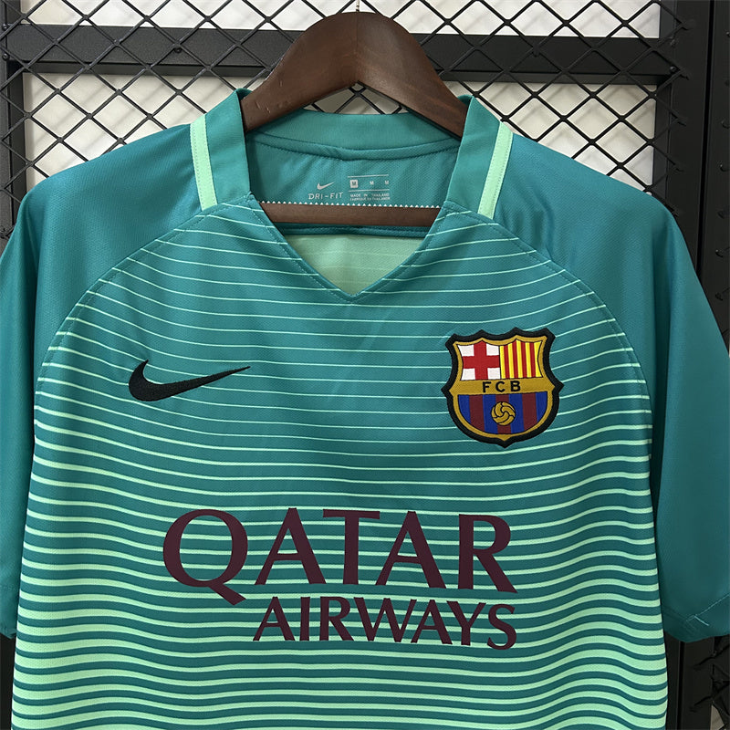 CAMISETA BARCELONA 2016/17 RETRO VISITA HOMBRE (VERSIÓN FAN)