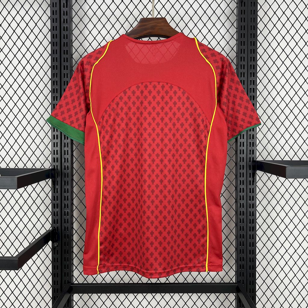 CAMISETA PORTUGAL 2004 RETRO LOCAL HOMBRE (VERSIÓN FAN)