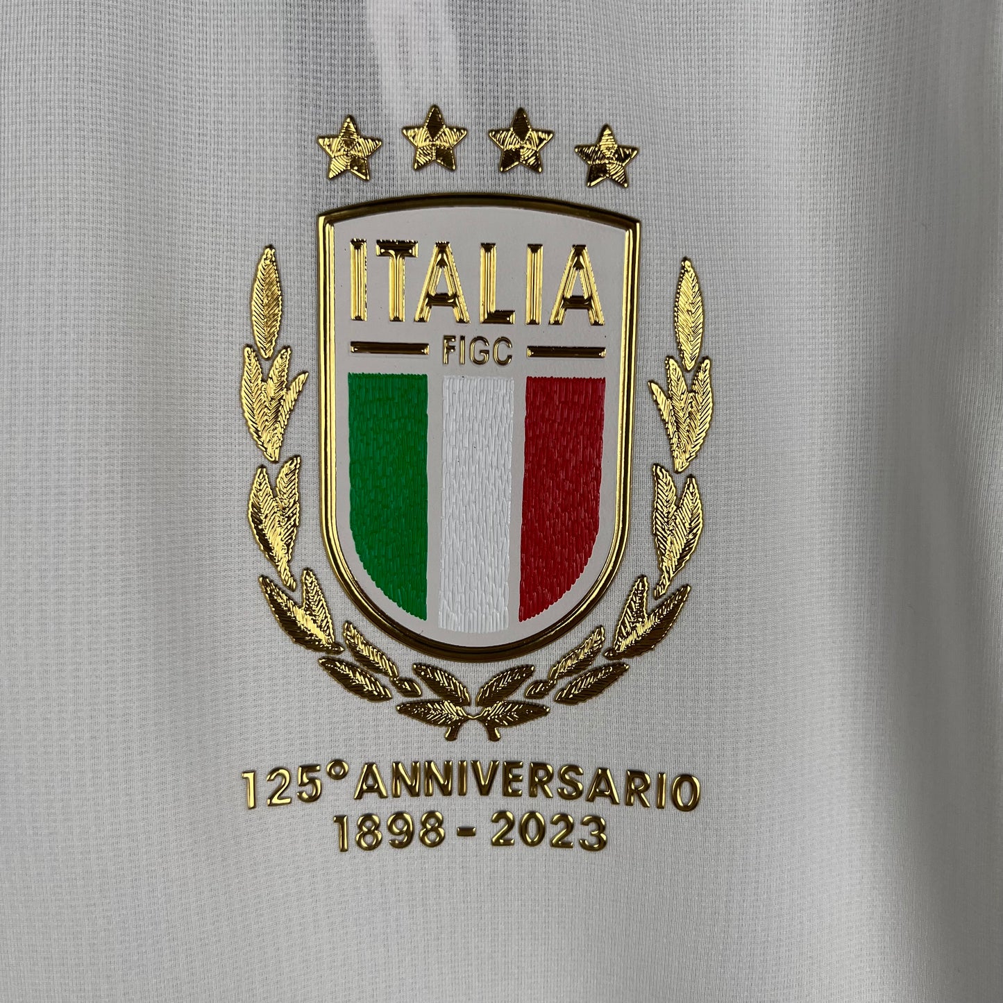 CAMISETA ITALIA 125 ANIVERSARIO HOMBRE (VERSIÓN FAN)
