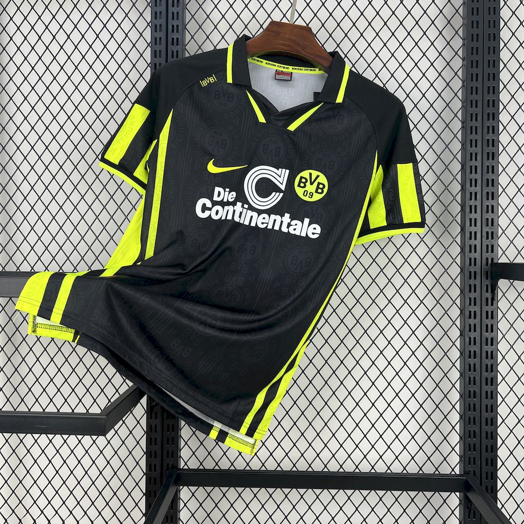 CAMISETA BORUSSIA DORTMUND 1996/97 RETRO VISITA HOMBRE (VERSIÓN FAN)
