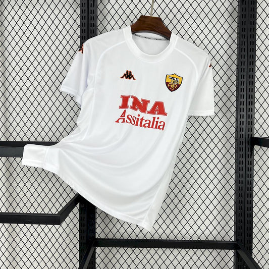 CAMISETA ROMA 2000/01 RETRO VISITA HOMBRE (VERSIÓN FAN)
