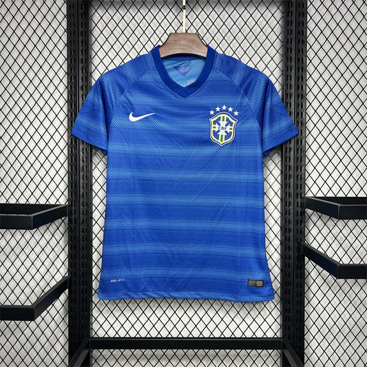 CAMISETA BRASIL 2014 RETRO VISITA HOMBRE (VERSIÓN FAN)