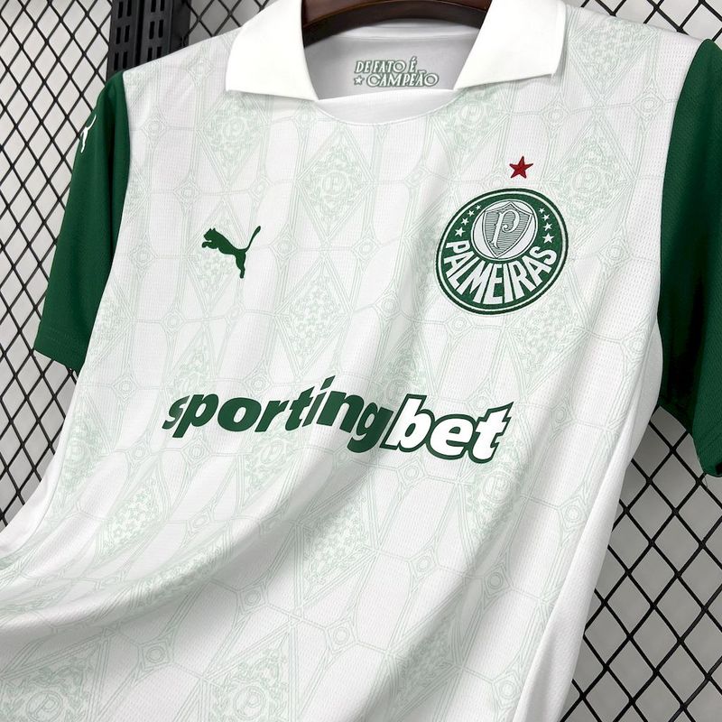 CAMISETA PALMEIRAS 2025/26 VISITA HOMBRE (VERSIÓN FAN)
