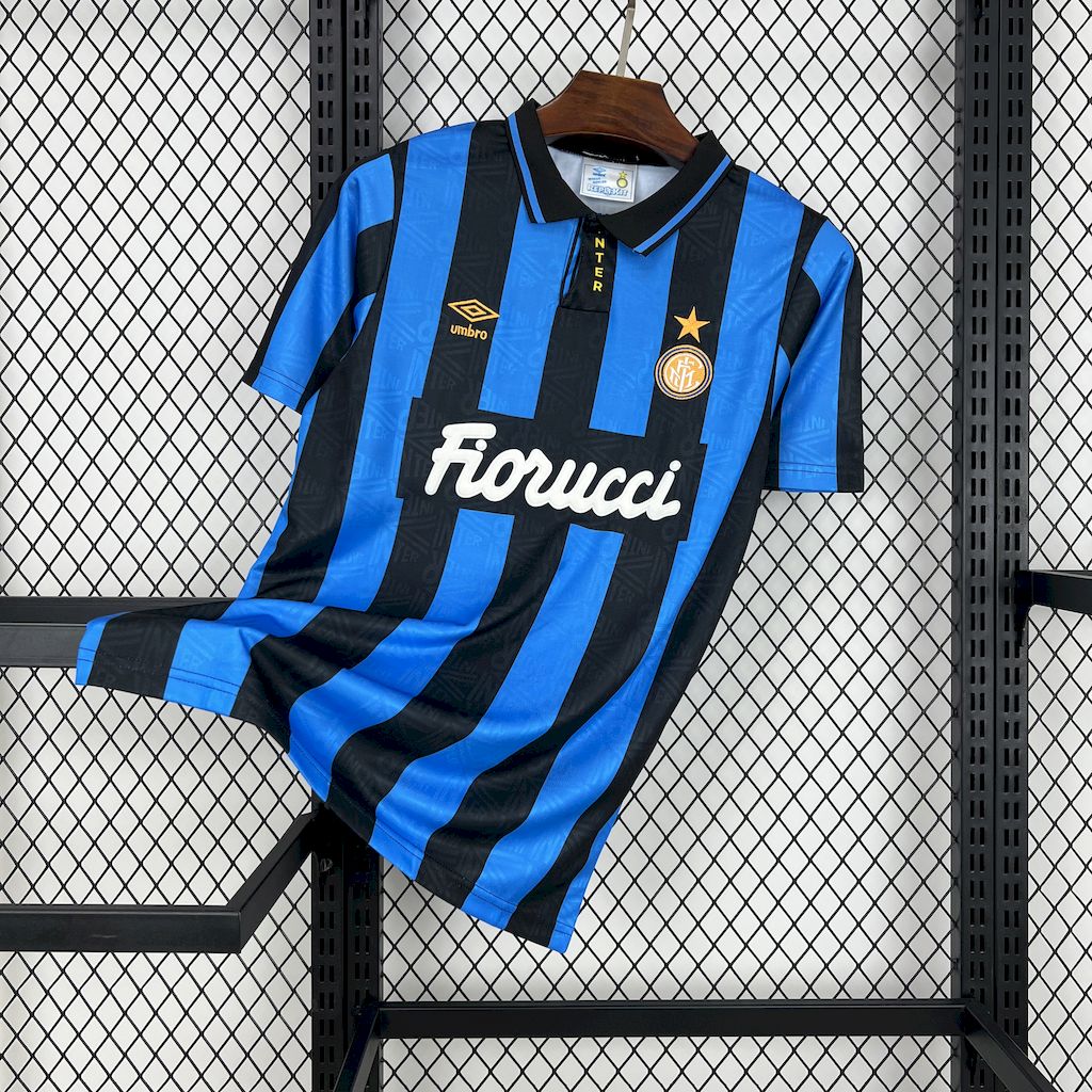 CAMISETA INTER DE MILAN RETRO 1993/94 LOCAL HOMBRE (VERSIÓN FAN)