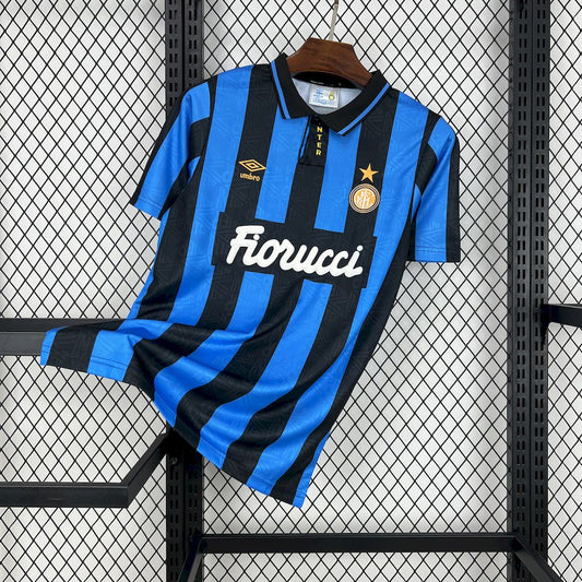 CAMISETA INTER DE MILAN RETRO 1993/94 LOCAL HOMBRE (VERSIÓN FAN)