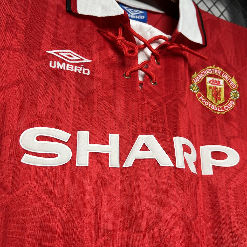 CAMISETA MANCHESTER UNITED 1994/95 RETRO LOCAL HOMBRE (VERSIÓN FAN)