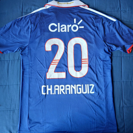 ENVÍO RAPIDO / CAMISETA UNIVERSIDAD DE CHILE 2011 LOCAL HOMBRE (VERSIÓN FAN)