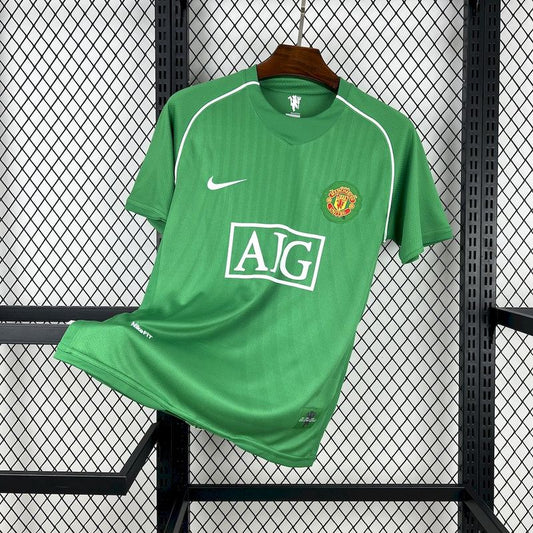 CAMISETA MANCHESTER UNITED 2007/08 ARQUERO HOMBRE (VERSIÓN FAN)