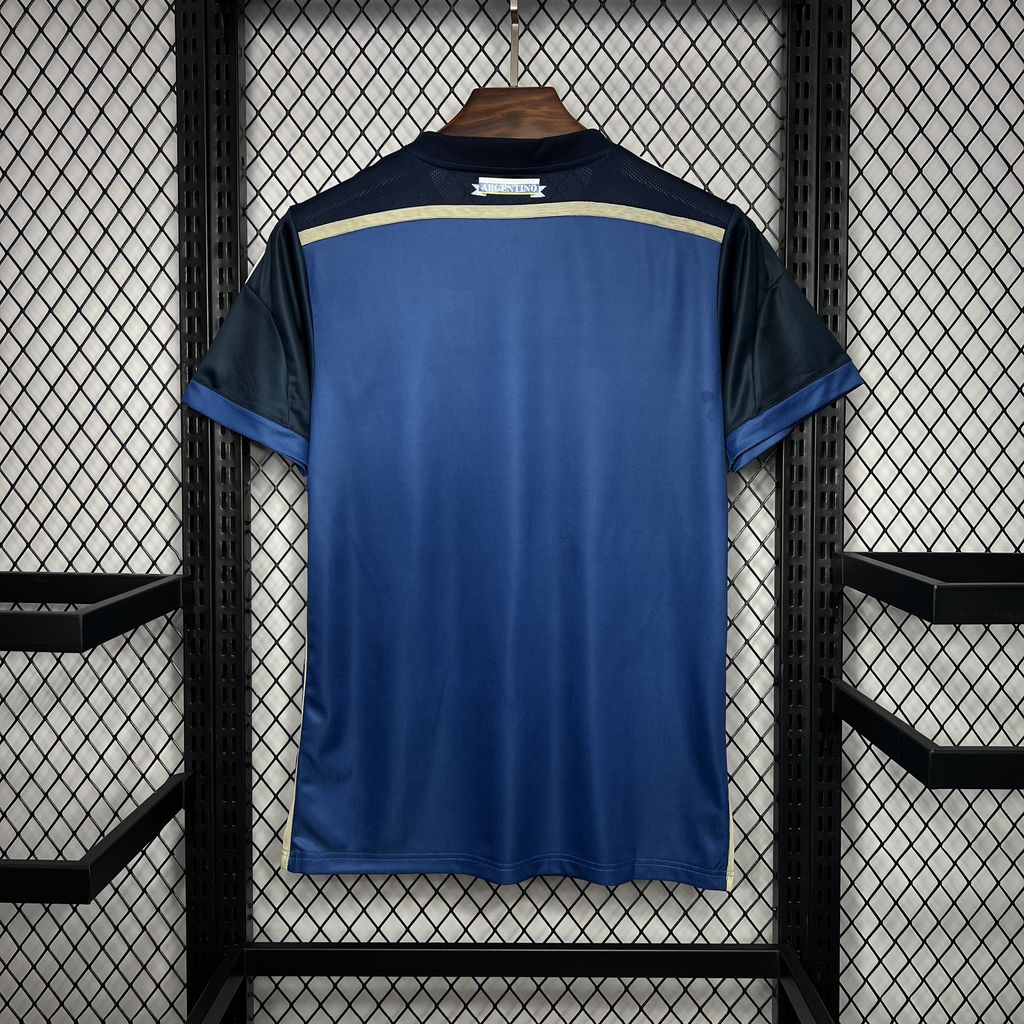 CAMISETA ARGENTINA 2014 RETRO VISITA HOMBRE (VERSIÓN FAN)
