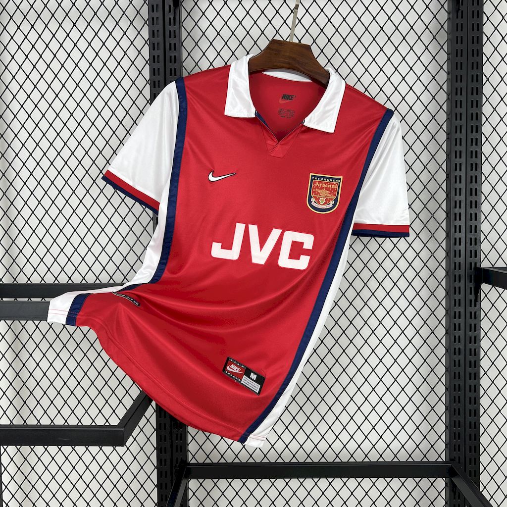 CAMISETA ARSENAL 1998/99 RETRO LOCAL HOMBRE (VERSIÓN FAN)