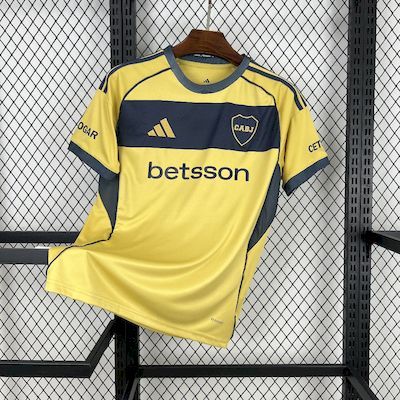 CAMISETA BOCA JUNIORS 2025/26 VISITA (VERSIÓN FAN)