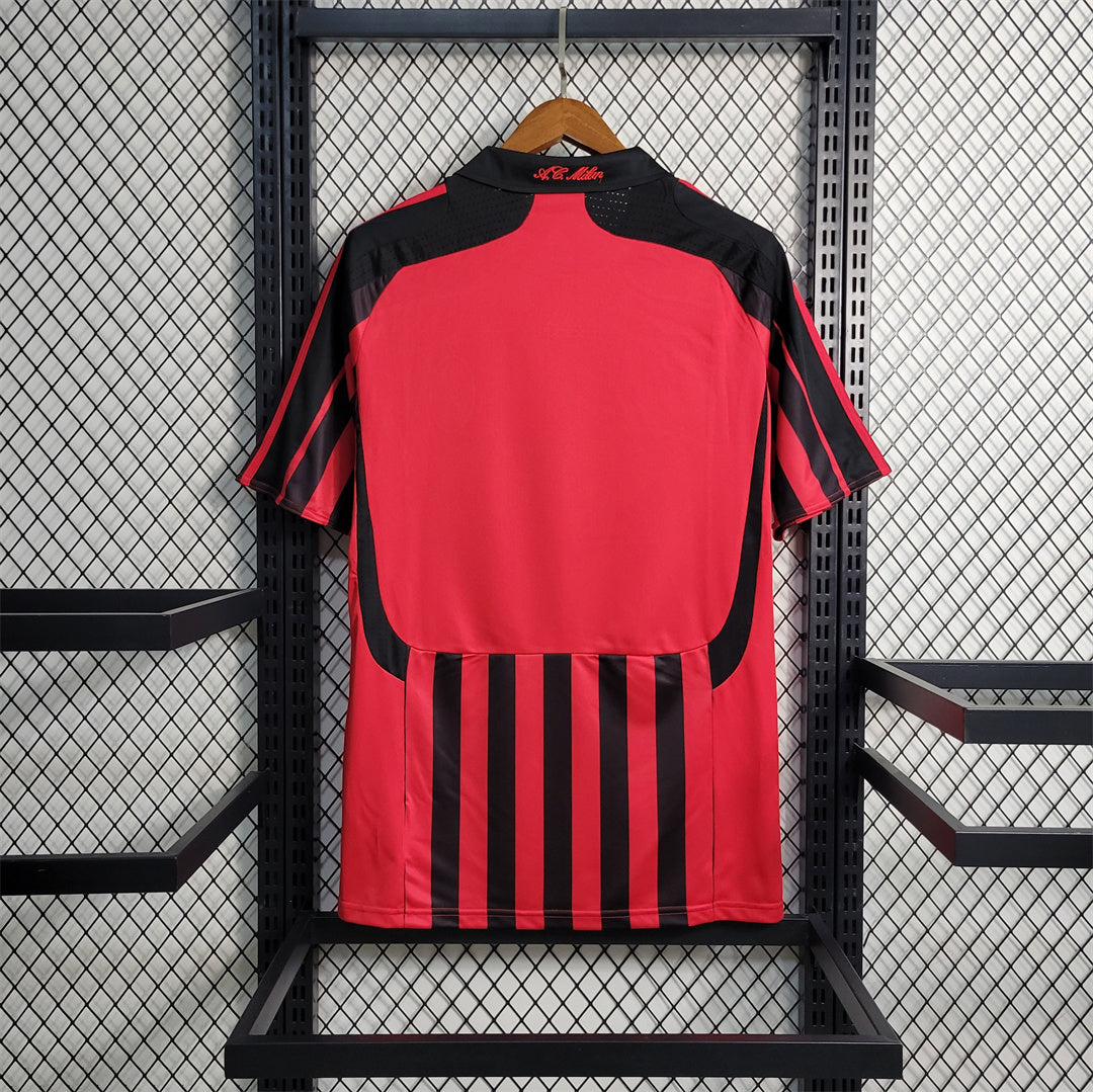 CAMISETA MILAN 2007/08 RETRO LOCAL HOMBRE (VERSIÓN FAN)