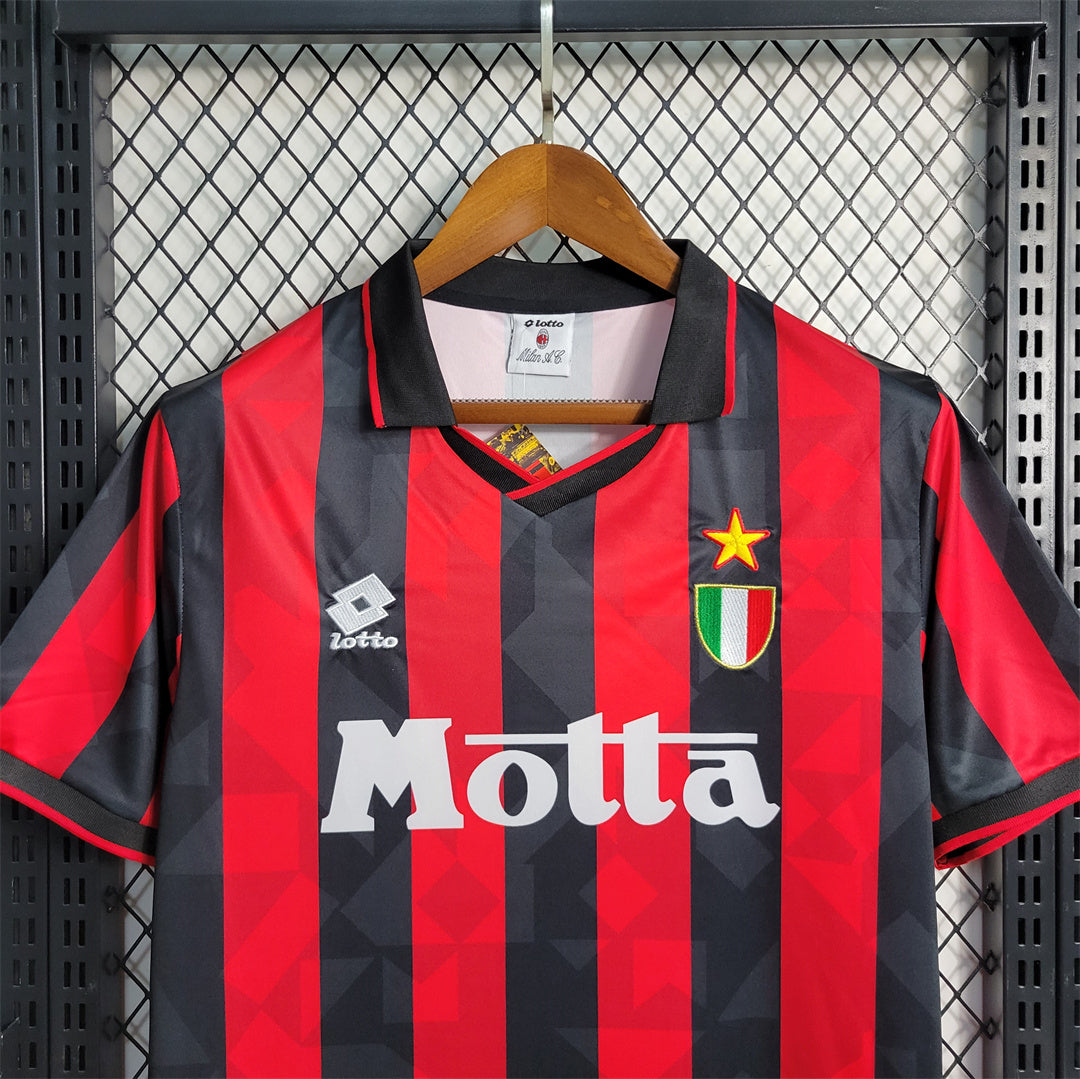 CAMISETA MILAN 1993/94 RETRO LOCAL HOMBRE (VERSIÓN FAN)