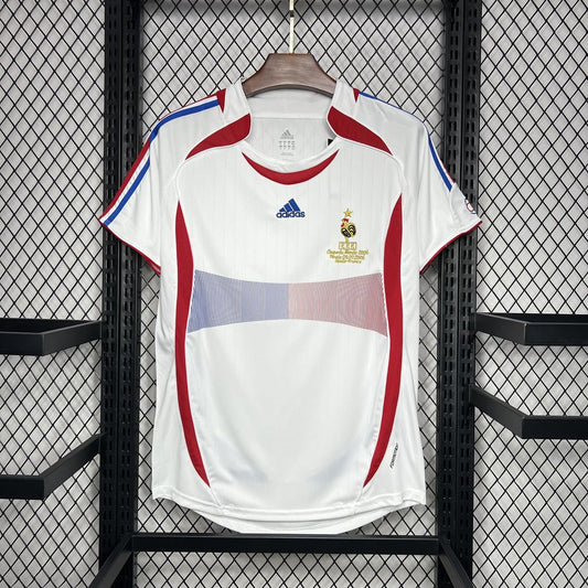 CAMISETA FRANCIA 2006 RETRO VISITA HOMBRE (VERSIÓN FAN)