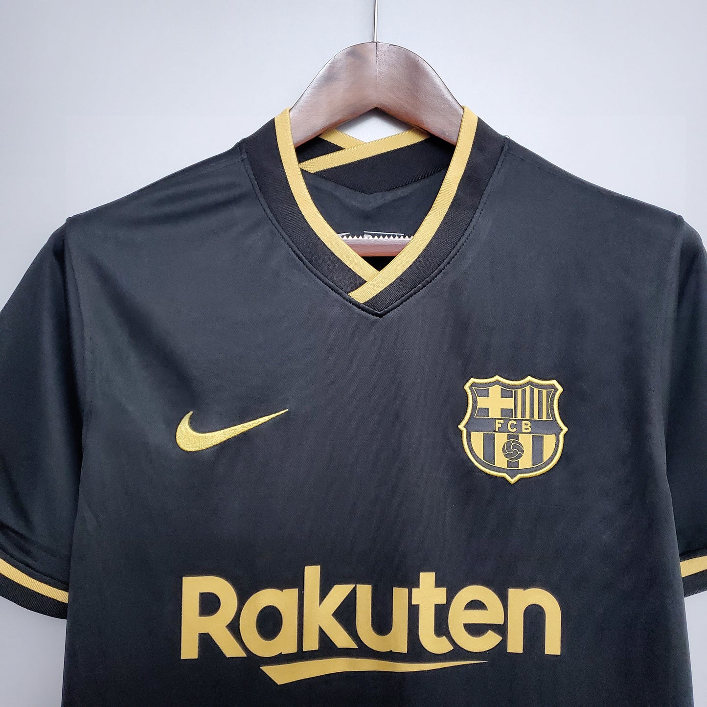 CAMISETA BARCELONA 2020/21 RETRO VISITA HOMBRE (VERSIÓN FAN)