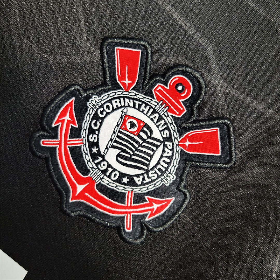 CAMISETA CORINTHIANS 2011/12 RETRO VISITA HOMBRE (VERSIÓN FAN)