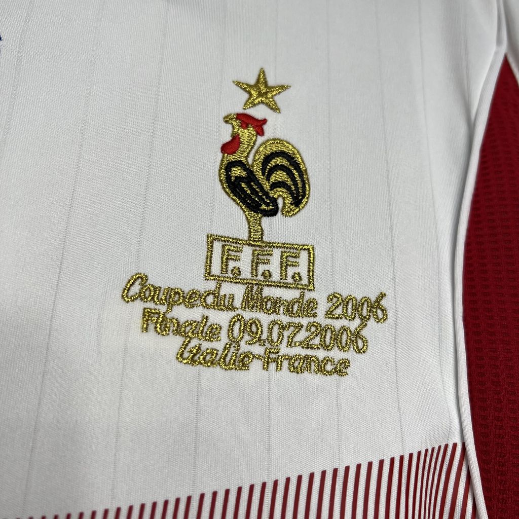 CAMISETA FRANCIA 2006 RETRO VISITA HOMBRE (VERSIÓN FAN)