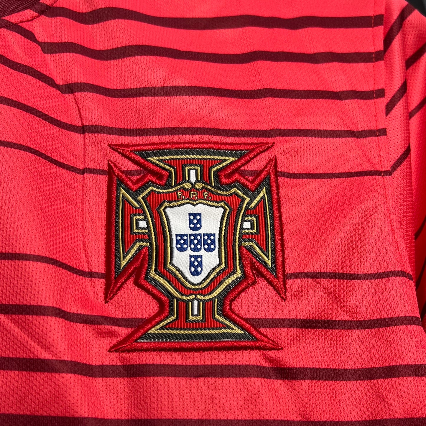 CAMISETA PORTUGAL 2014 RETRO LOCAL HOMBRE (VERSIÓN FAN)