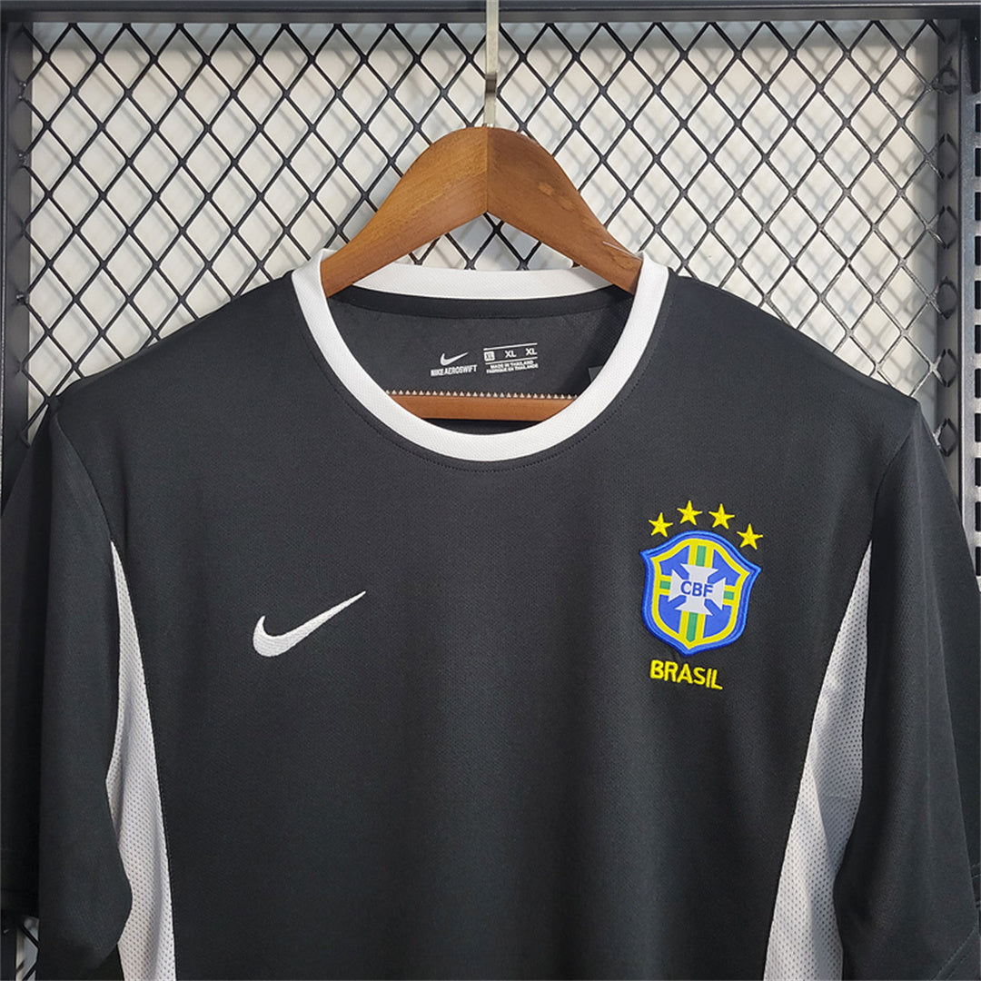 CAMISETA BRASIL 2002 ARQUERO RETRO HOMBRE (VERSIÓN FAN)