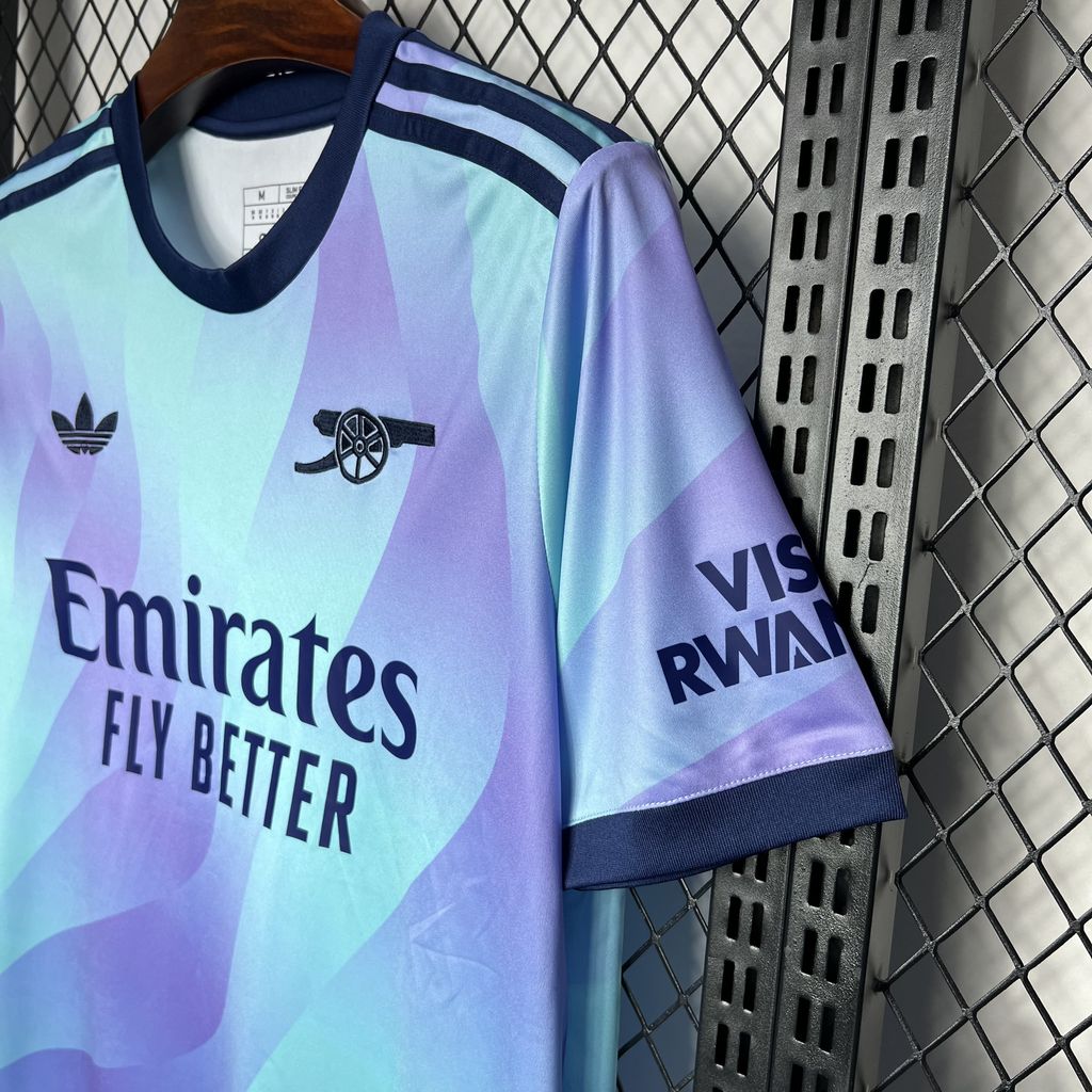 CAMISETA ARSENAL 2024/25 VISITA HOMBRE (VERSIÓN FAN)