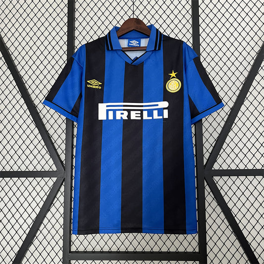 CAMISETA INTER DE MILAN RETRO 1995/96 LOCAL HOMBRE (VERSIÓN FAN)