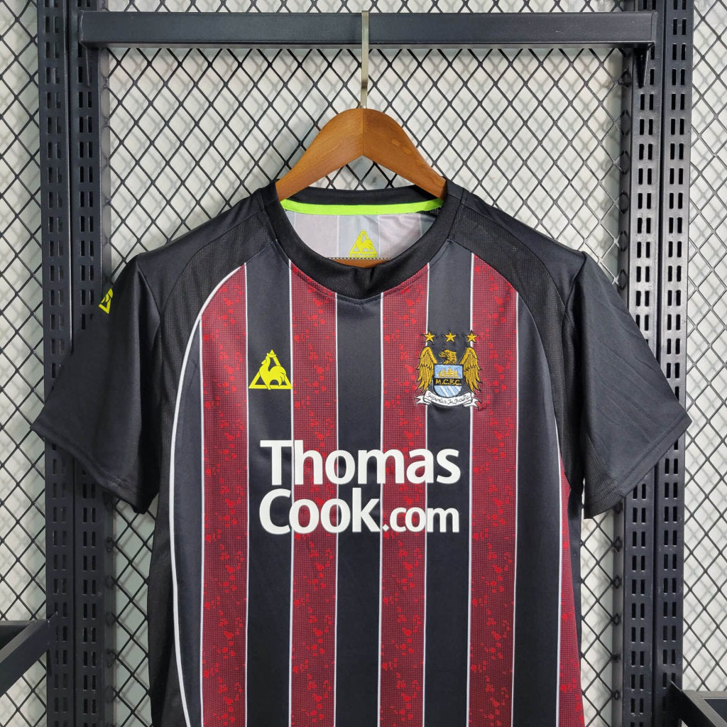 CAMISETA MANCHESTER CITY 2008/09 RETRO VISITA HOMBRE (VERSIÓN FAN)