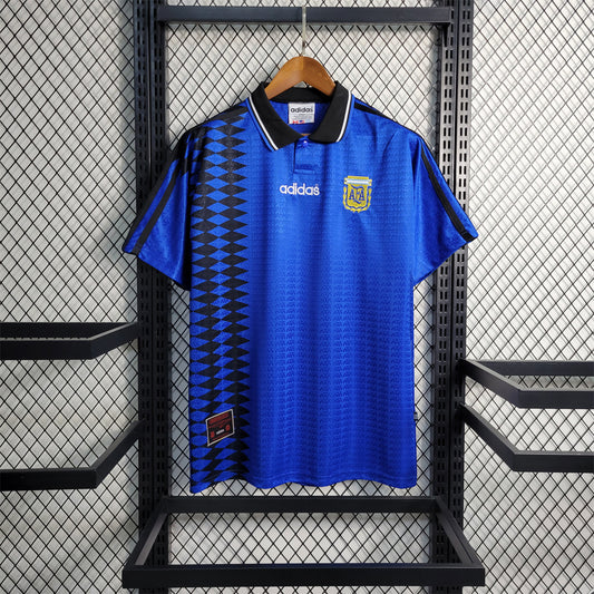 CAMISETA ARGENTINA 1986 RETRO VISITA HOMBRE (VERSIÓN FAN)