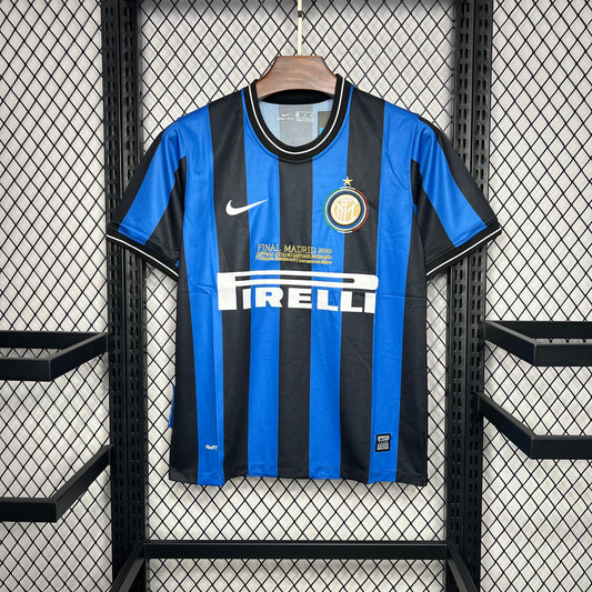 CAMISETA INTER DE MILAN RETRO 2009/10 LOCAL HOMBRE (VERSIÓN FAN)